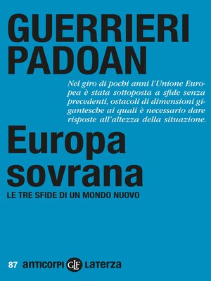 cover image of Europa sovrana